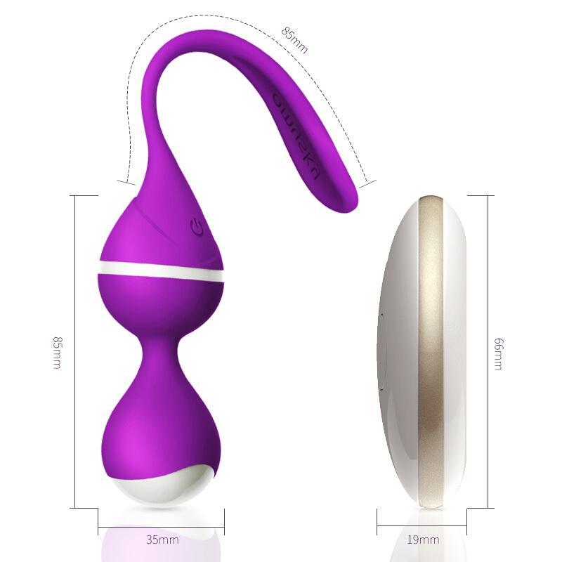 缩阴球阴道哑铃女用自慰器无线遥控跳蛋产后私处紧致锻炼球成人情趣性用品玩具