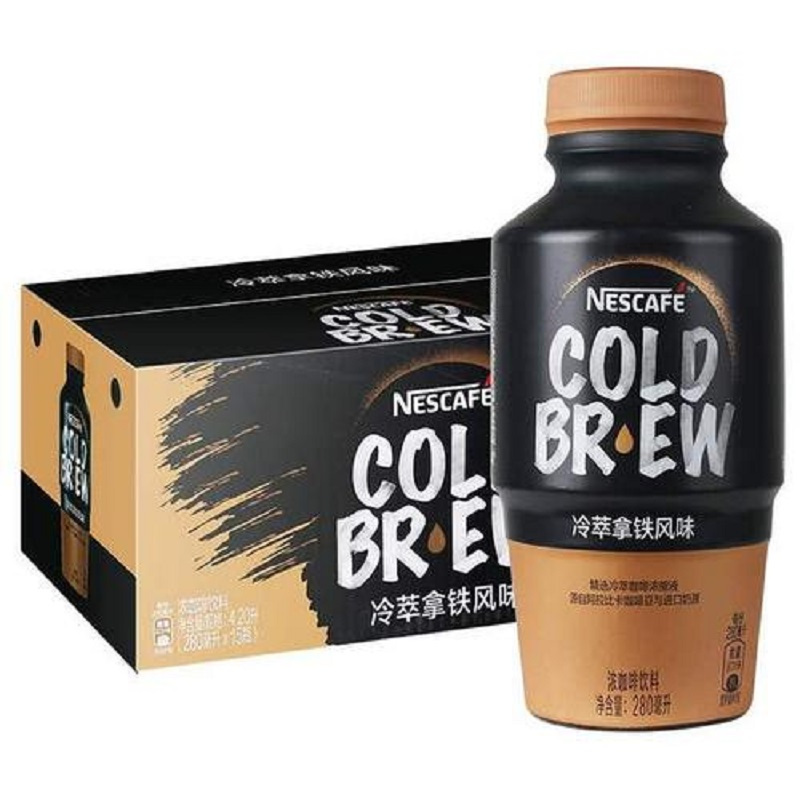 雀巢 浓咖啡饮料 冷萃拿铁风味 280ml