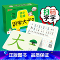 【正版】幼小衔接识字大卡2幼儿宝宝认字拼音学习神器扫码有声早教启蒙pass绿启神【