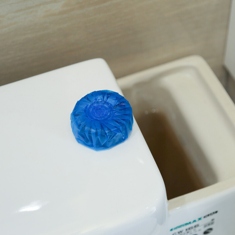 绿之源 蓝泡泡洁厕宝块厕所卫生间除臭除味剂空气清新芳香剂(50g*12块)单独包装Z-1888