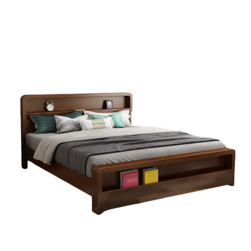 静科床木质高清大图