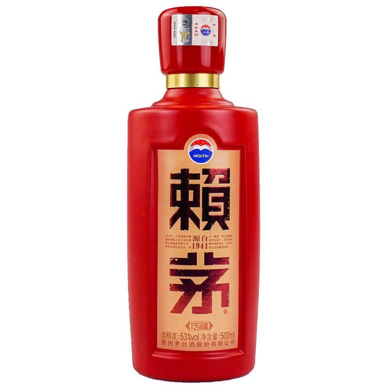 赖茅 传禧 53度 酱香型白酒 500ml*6瓶 整箱装