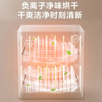美的(Midea)消毒柜家用嵌入式厨房餐具碗柜碗筷 离子净味烘干 110L双层大容量智能MXV-ZTD110B01