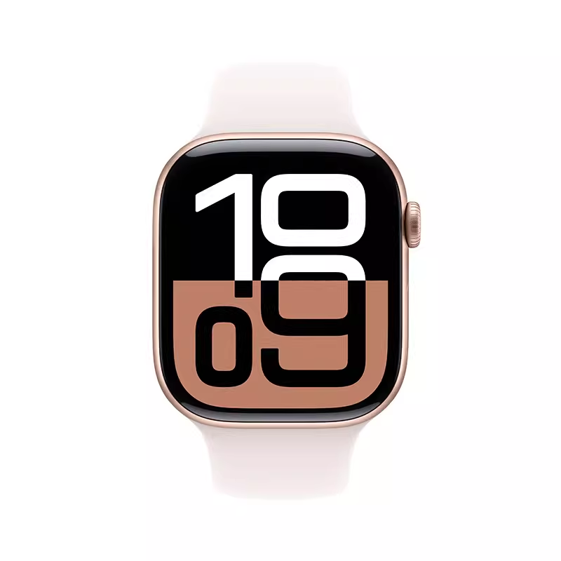 Apple/苹果 Watch Series 10 智能手表运动型手表带S10 42mm 金色 GPS版资源机高清大图