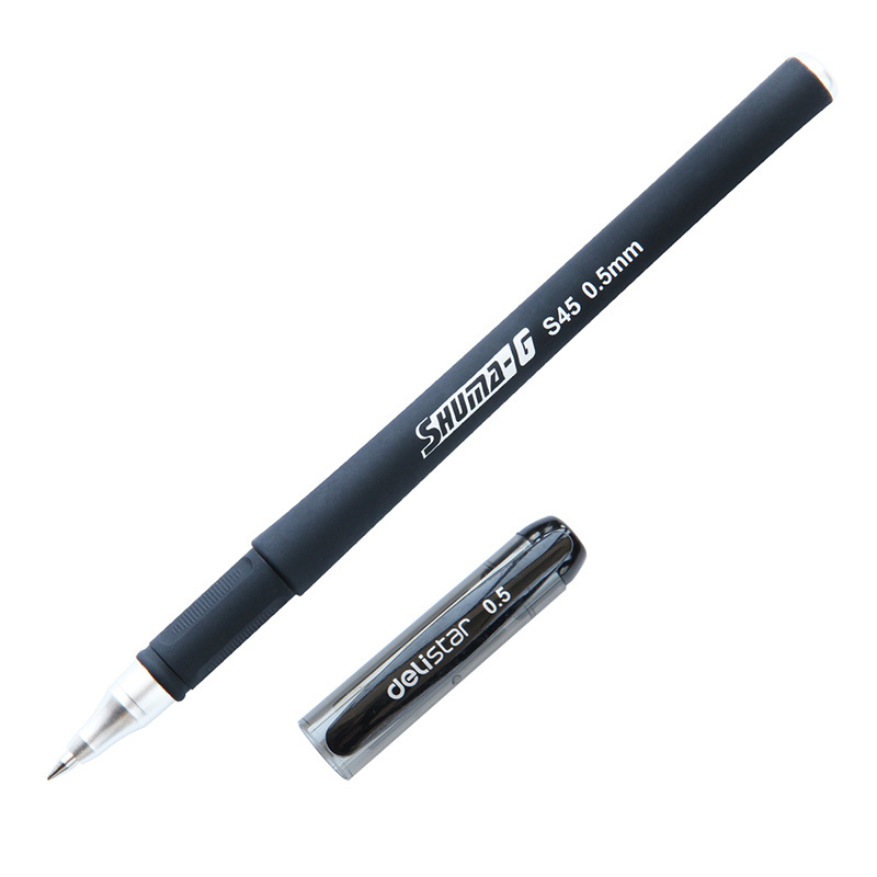 得力 S45 签字笔中性笔水笔 0.5mm 12支/盒
