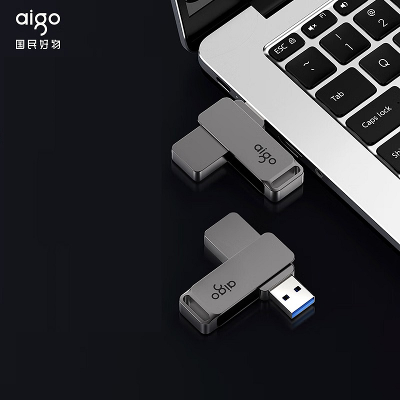 爱国者(aigo)G32-128G 128G U盘 (计价单位:个) 深空灰高清大图