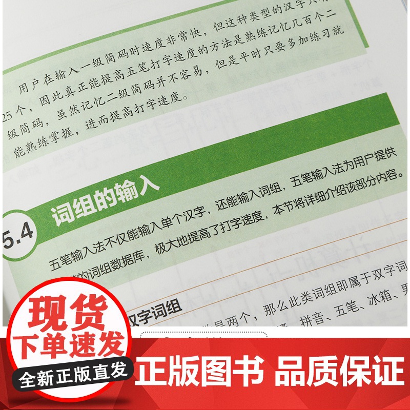 零基础五笔打字+电脑办公:从入门到精通高清大图