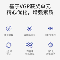 锦瑟香也(TheFragrantZither)S2入耳式有线耳机舞台耳返降噪游戏吃鸡挂耳式HiFi耳机005 星蓝透