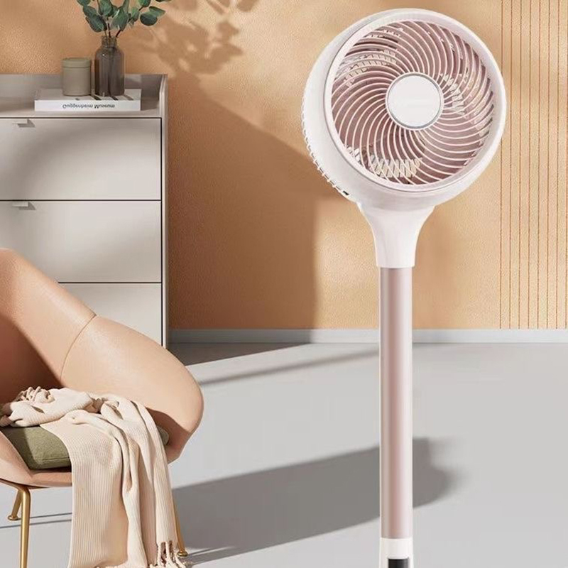 艾美特(Airmate)空气循环扇电风扇家用落地扇32档直流变频定时办公室风扇卧室客厅粉红色FA23-RD66-1高清大图