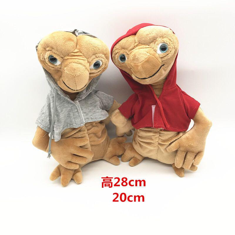 2020年热卖28cm ET外星眼毛绒公仔 20cm号毛绒玩具娃娃玩