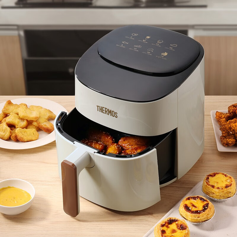 膳魔师 空气炸锅1300W 白色 EHA-5736E