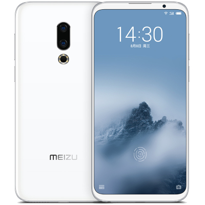 魅族 (MEIZU) 16th全面屏手机 全网通 6GB+64GB 远山白 移动联通电信4G手机 双卡双待