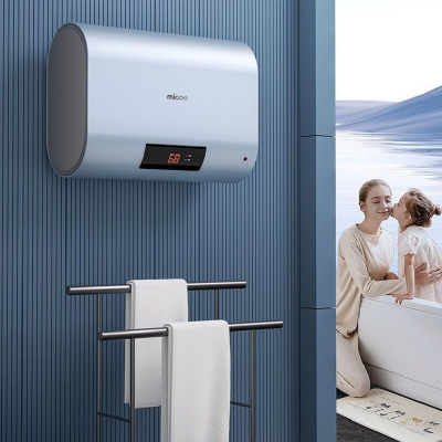 四季沐歌（MICOE）储水式热水器电 50升扁桶超薄机身洗澡淋浴双内胆速热增容电热水器 2000W自带地线 上门安装