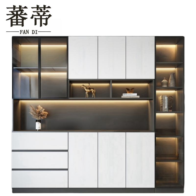 蕃蒂 .收纳柜2.4米 台
