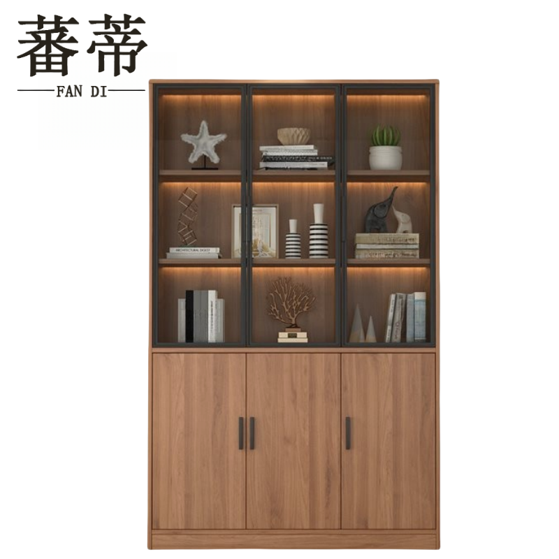蕃蒂书柜三门台高清大图