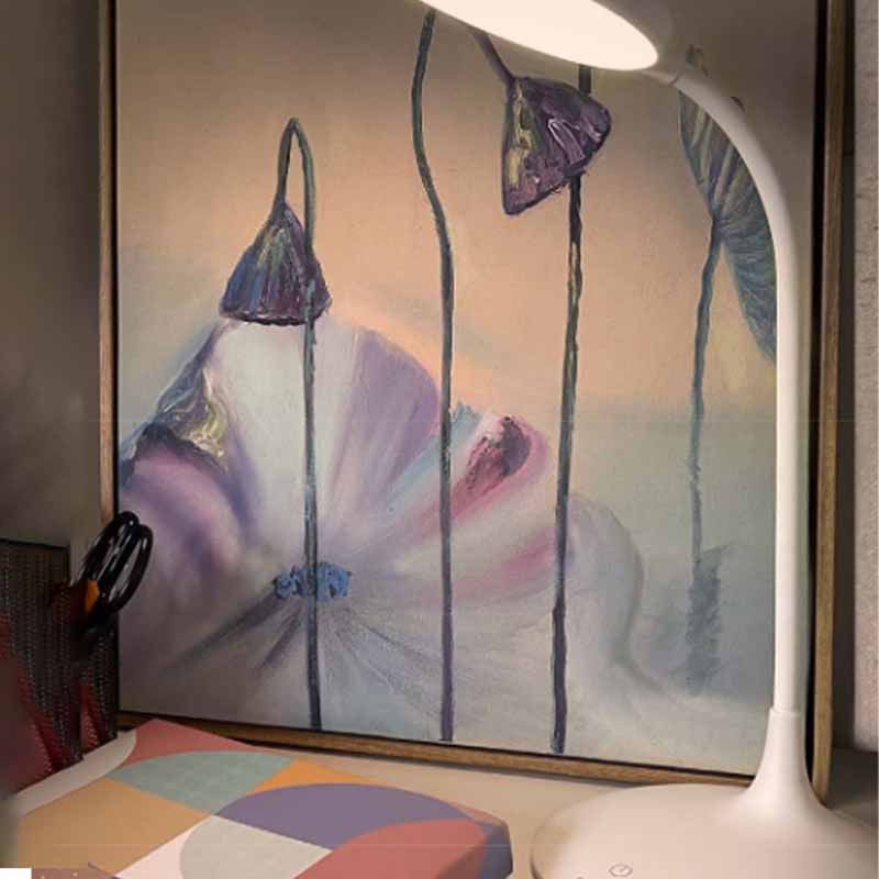 飞利浦 品志台灯 66247白色高清大图