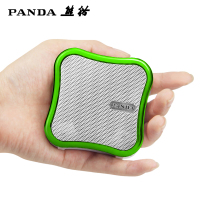 PANDA/熊猫DS-122便携式插卡收音机音箱MP3播放器小型迷你听歌唱戏音乐戏曲充电插卡音响 绿色