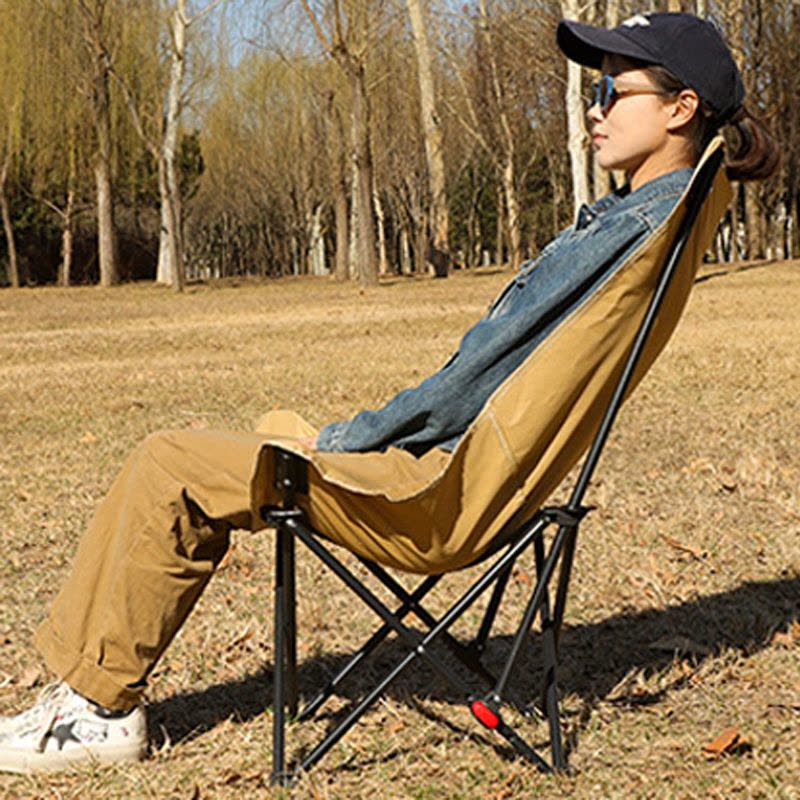 羽凡莱 可调节月亮椅露营椅折叠椅 三挡 把图片