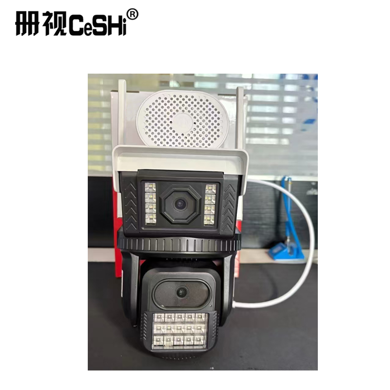 册视4G无线监控器防水500万全彩双画面WIFI摄像头5mm台高清大图