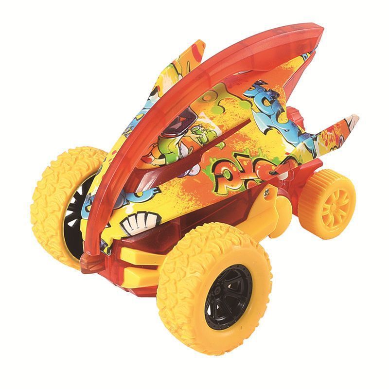 乐加酷抖音同款玩具惯性陀螺车宝宝玩具汽车男女孩儿童玩具车越野翻斗