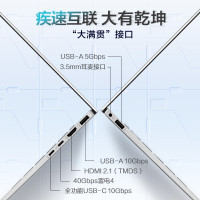 HP惠普星Book Pro14-ew1050TU 超轻薄本14英寸英特尔酷睿Ultra办公笔记本电脑 Ultra5-125H 16G内 1TB固态 120HZ 2.5K银色