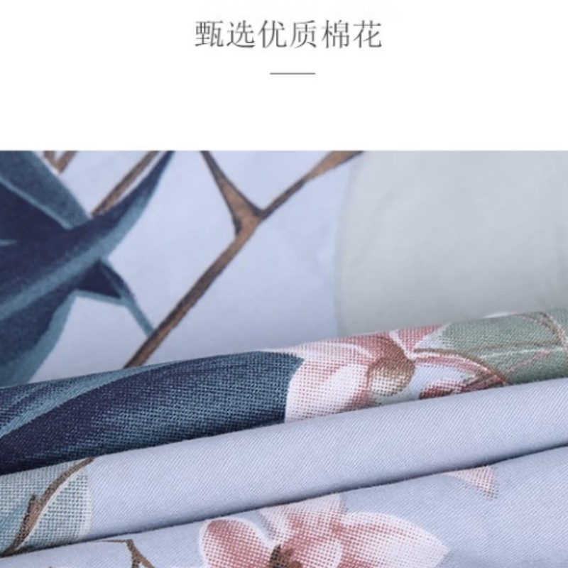 天琴朝华活性纯棉套件TQ-T117四件套/1个高清大图
