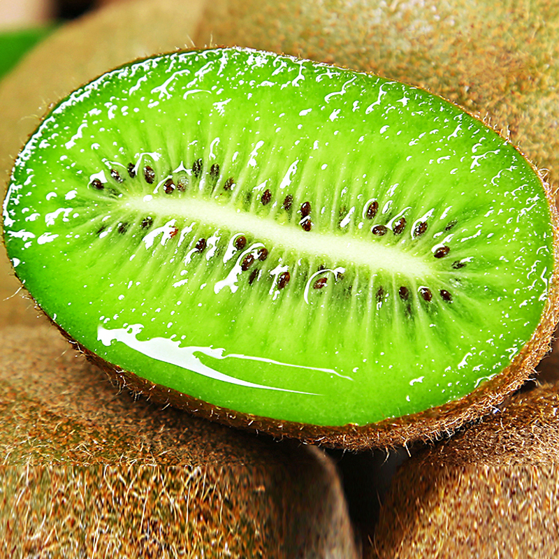 熊猫鸟陕西翠香猕猴桃当季新鲜水果净重3斤单果70100g中大果新鲜水果