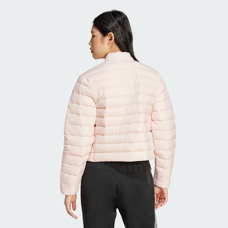 阿迪达斯 (adidas)女装新款600蓬鸭绒休闲时尚立领保暖羽绒外套 JM1234 ZP高清大图