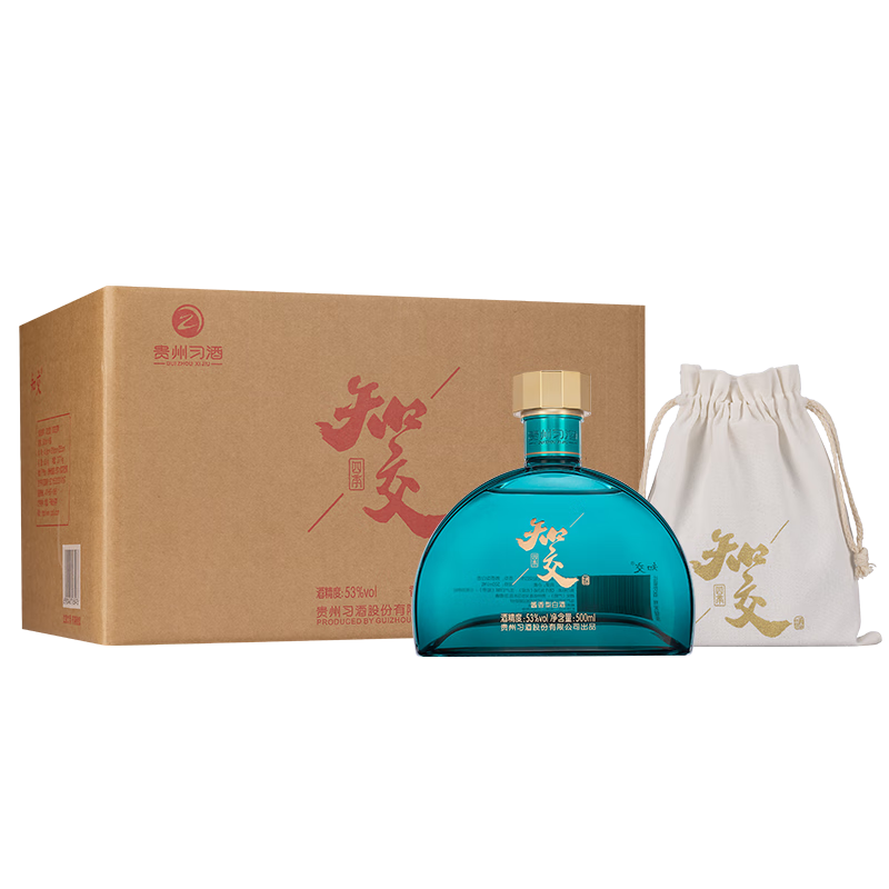 习酒知交 四季 53度500ml 酱香型 新老版本年份随机高清大图