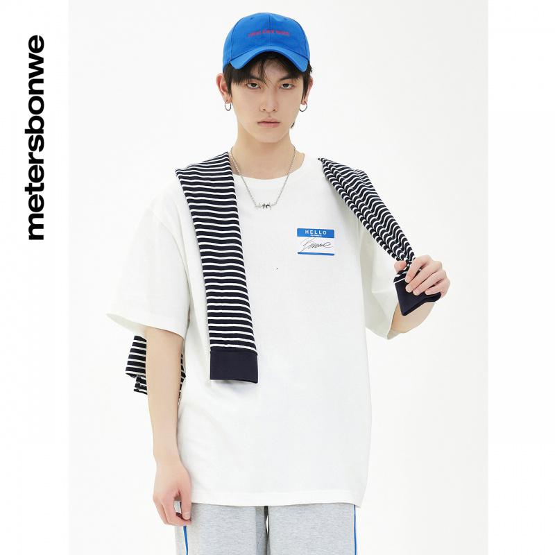 [1件3折价:58.5]美特斯邦威短袖男重磅T恤夏季舒适衣服印花圆领男装上衣高清大图