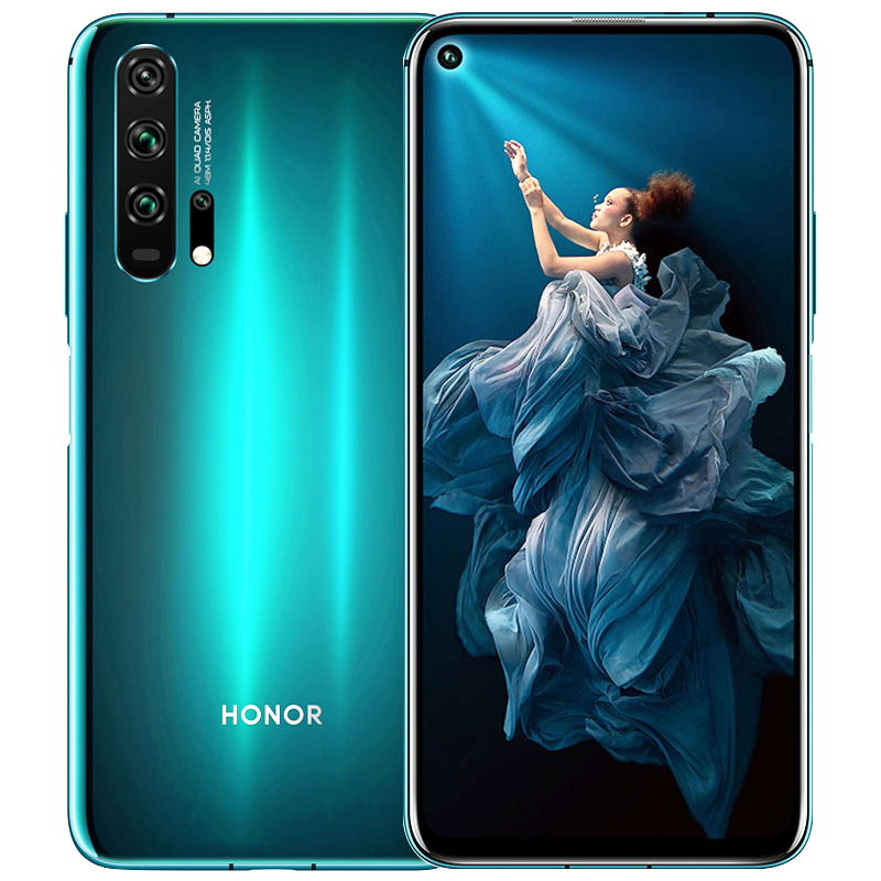 华为(honor) 荣耀20 Pro 全网通8GB+256GB 蓝水翡翠