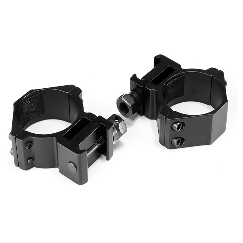 瞄准镜夹具35MM管径20MM皮轨低宽板球ED瞄准器支架手电筒夹具