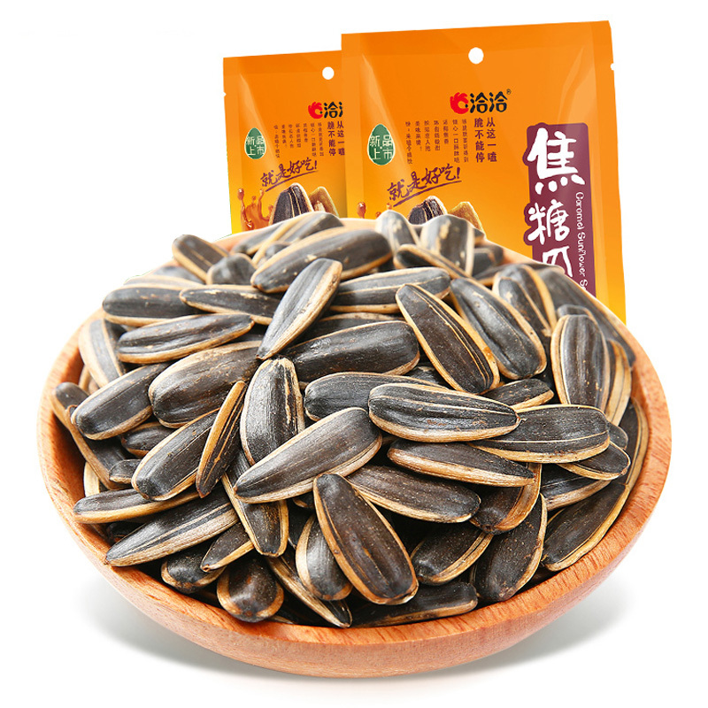 洽洽 坚果炒货 休闲零食 焦糖味瓜子108g*2袋