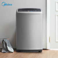 美的(Midea)MB65-1000H 6.5公斤全自动波轮洗脱一体洗衣机 非变频 家用智力灰 品质电机 一键脱水