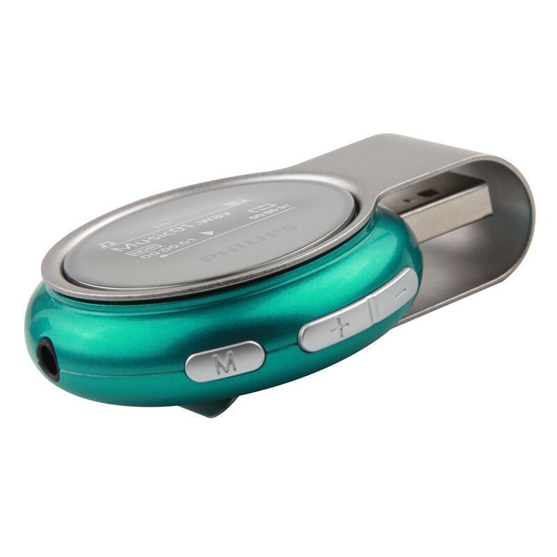 飞利浦(Philips) 8GB 运动计步 MP3播放器 SA5608 绿色(单位:个)
