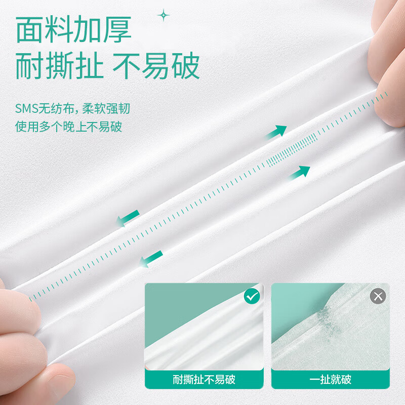 四万公里 SW1517 一次性床品四条装(枕套*2床单*1被套*1)(单位:包)新老包装随机发货高清大图