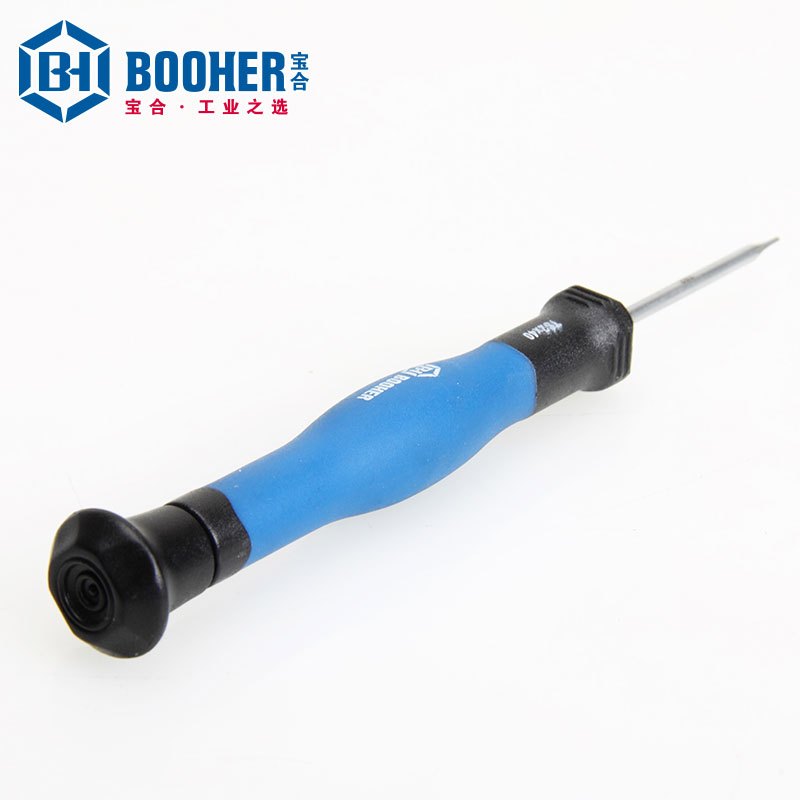 Booher宝合工具双色柄五角精密螺丝批