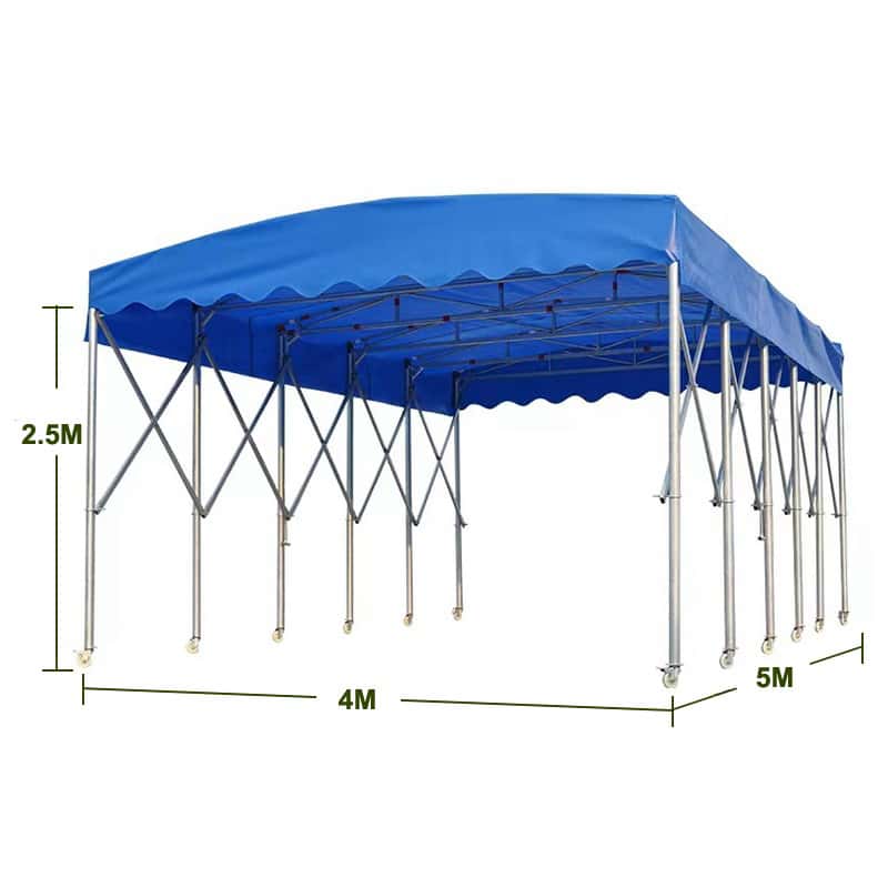 豫龙都户外遮阳棚长5m个高清大图