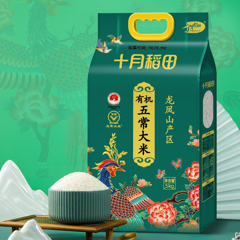 十月稻田 凤凰系列 五常大米5kg高清大图