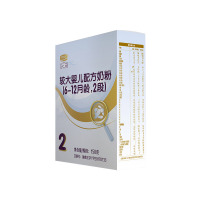 [513君乐宝超品日]君乐宝(JUNLEBAO) 2段乐畅较大婴儿配方牛奶粉二段 150g*1盒