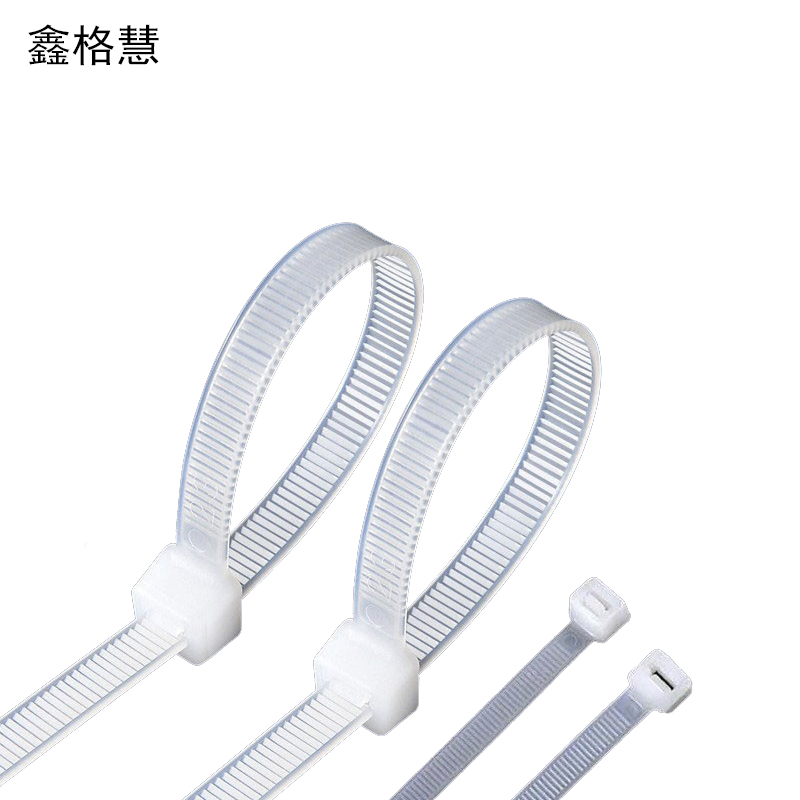 鑫格慧 自锁式尼龙扎带束线带塑料捆绑带扎线带 3*100mm 1000条/包 包高清大图