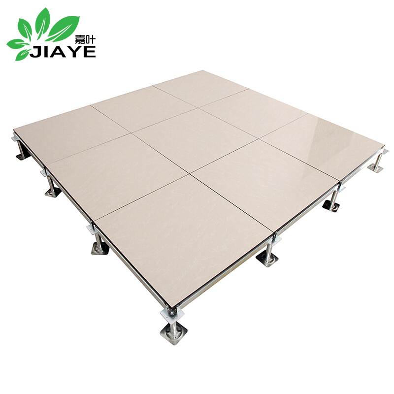 嘉叶JY-PF480C全钢陶瓷面防静电活动地板国标20平以上偏远区包送装含拆除(平方)
