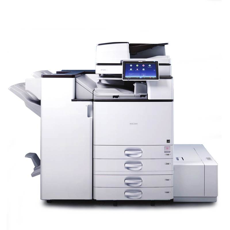 理光(Ricoh)MP6055SP A3黑白复印机 双纸盒 网络 双面 送稿器配置