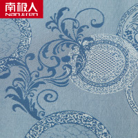 南极人(NanJiren)家纺 夏季清爽凉席/凉枕套冰丝枕套一对装 床上用品花草图案冰丝席枕头套枕芯套枕席两只装