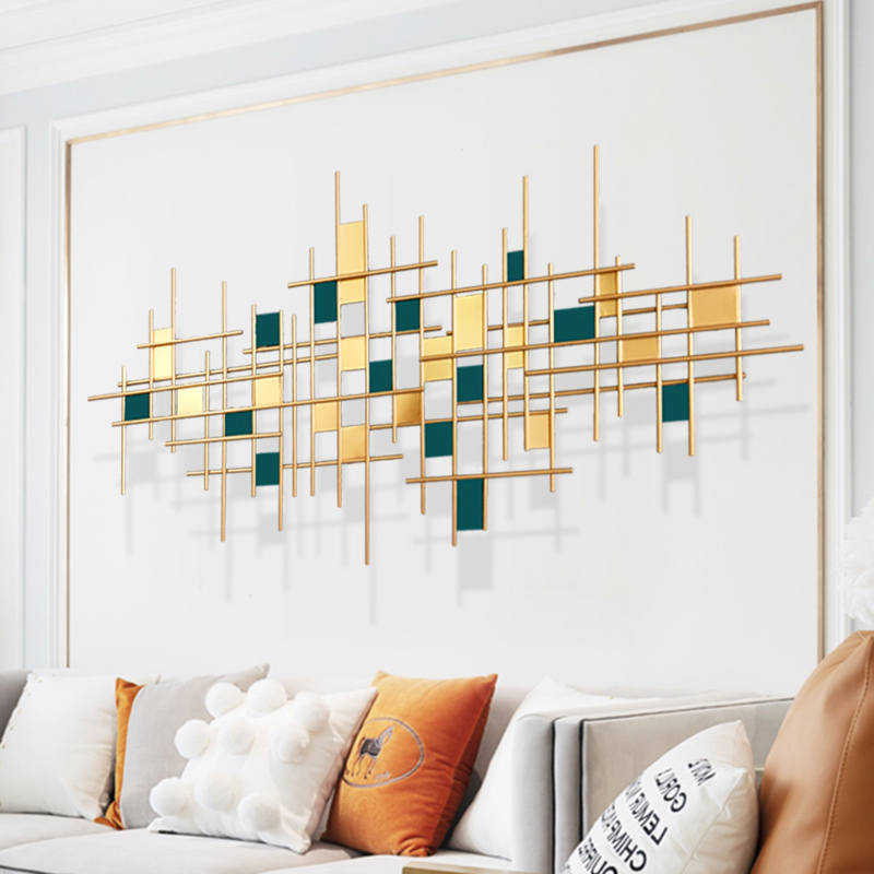 创意铁艺壁饰墙上装饰品现代客厅金属墙面沙发背景壁饰