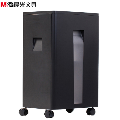 晨光(M&G)AEQ96762碎纸机 办公电动文件粉碎机 4级保密低噪音 30L大容量 镜面碎纸机 经典碎纸机