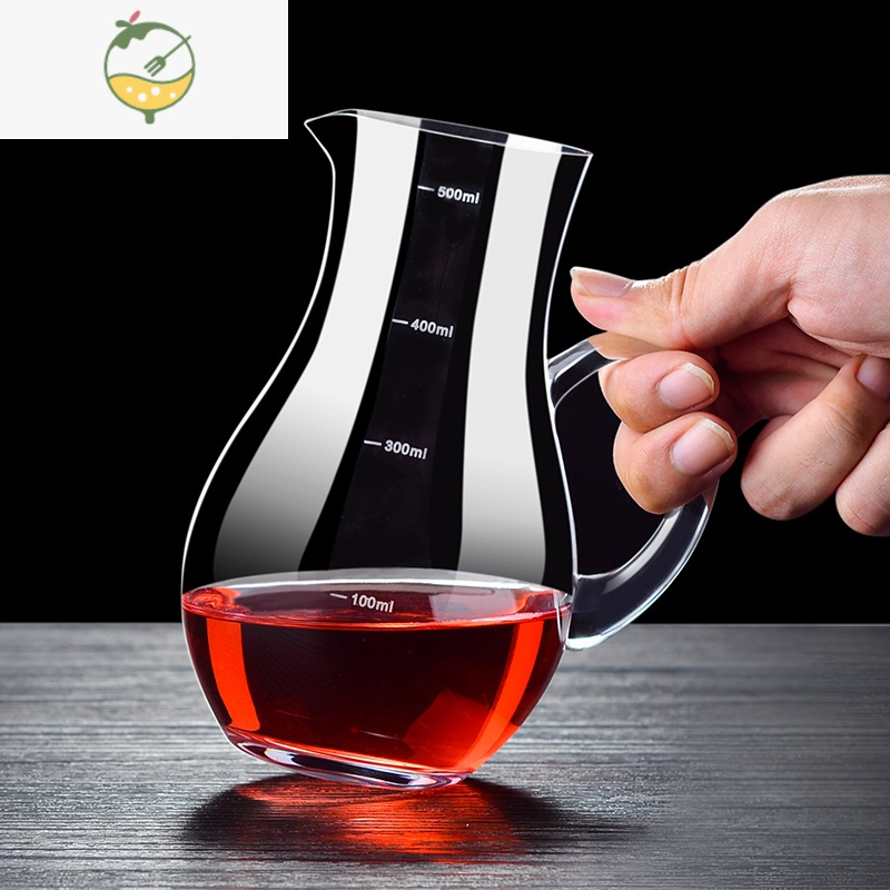 yicheng玻璃白酒分酒器洋酒红酒醒酒器家用小酒杯扎壶量酒器饭店用00