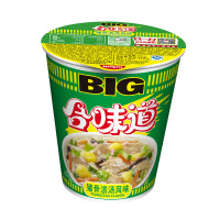 【满199减125元】猪骨浓汤味杯面110g杯面大杯整箱日清猪骨浓汤风味泡面懒人速食即食食品方便面桶装