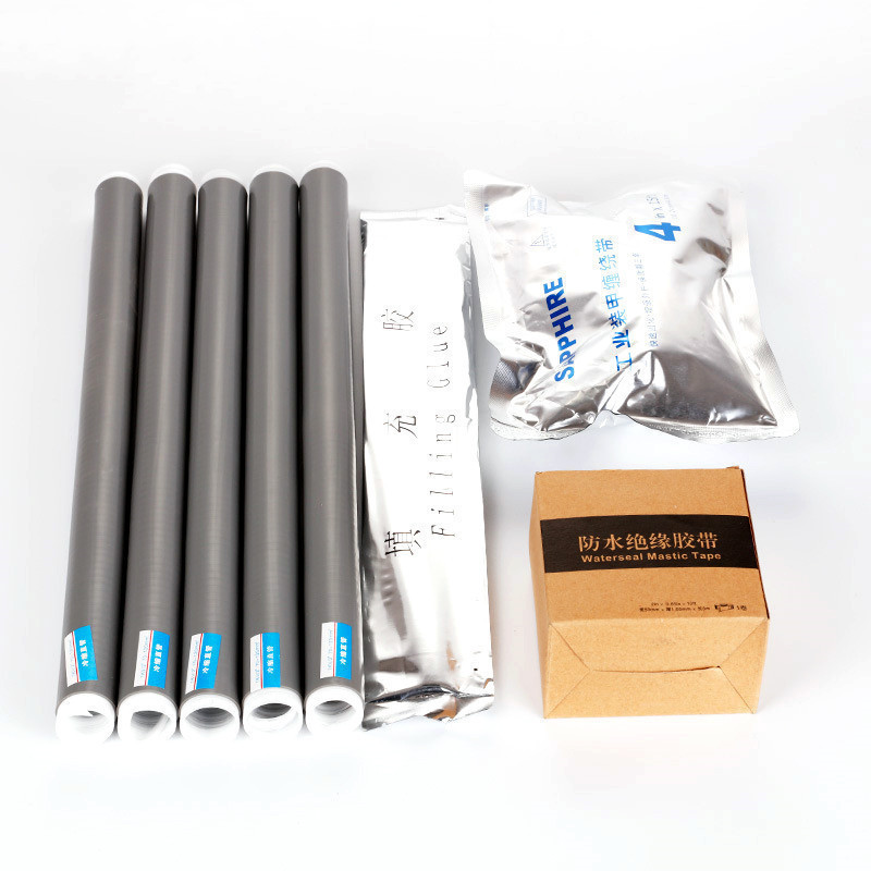 新沃电气 1KV三芯冷缩电缆终端头 LS-1/3.4(300-400)高清大图