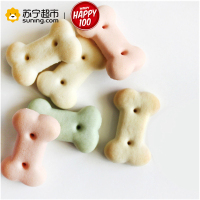 Happy100狗零食犬用消臭饼干100g训狗奖励零食磨牙